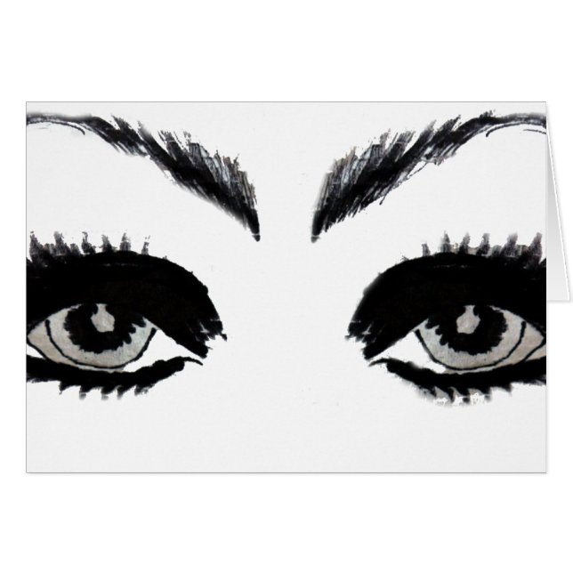 Cartão Olhos da Esperança (Frente Horizontal)