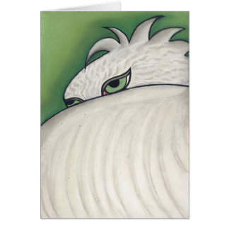 Cartão Olhos de Eagle pelo artista Robyn Feeley