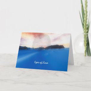 Cartão Olhos do Amor