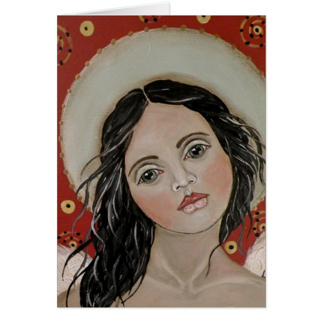 Cartão Olhos do anjo (Frente)