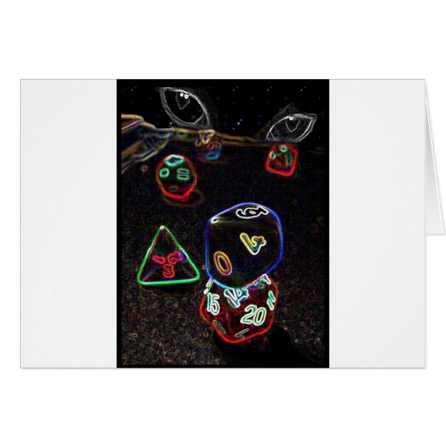 Cartão Olhos do destino (Frente Horizontal)