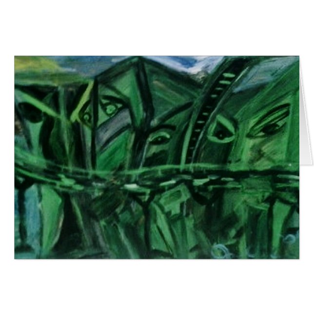 CARTÃO OLHOS EMERALD (Frente Horizontal)