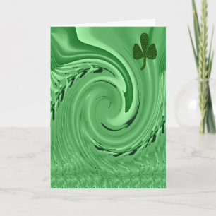 Cartão Olhos Irlandeses