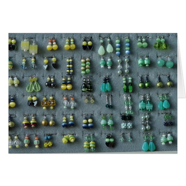 Cartão Olhos Verdes (Frente Horizontal)
