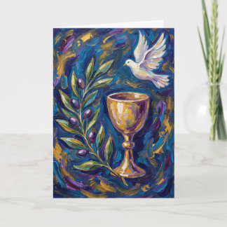Cartão Olive Branch of Peace Easter Card