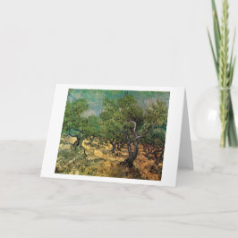 Cartão Olive Grove, Vincent van Gogh
