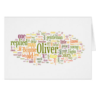 Cartão Oliver Twist