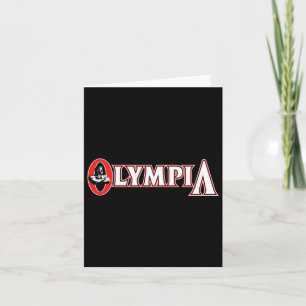 Cartão Olympia For Men Malhação Bodybuilding 2