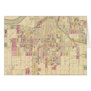 Cartão Omaha City, Nebraska