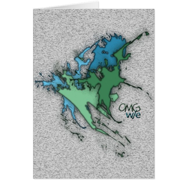 Cartão OMG! w/e (Frente)