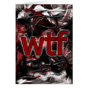 Cartão OMG! Wtf