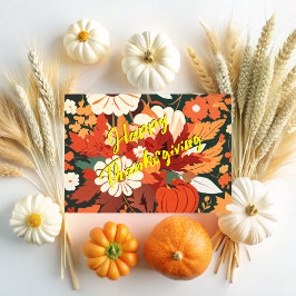 Cartão On Thanksgiving we remember your friendship