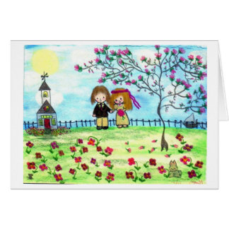 Cartão "On Their Way..."