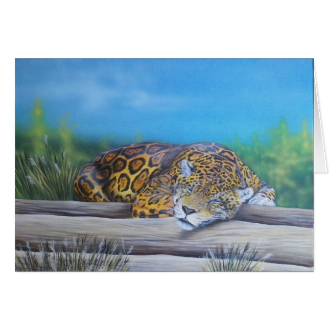 Cartão onça (Frente horizontal)