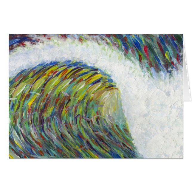 Cartão onda colorida (Frente Horizontal)