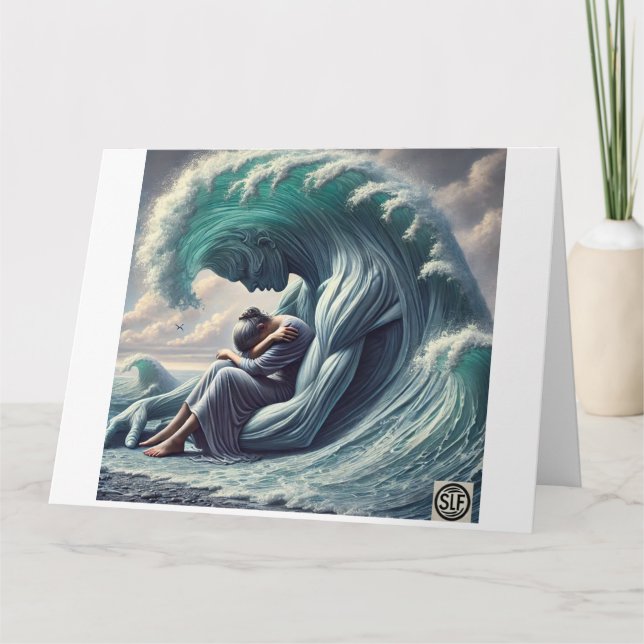 Cartão Onda de simpatia (Frente)