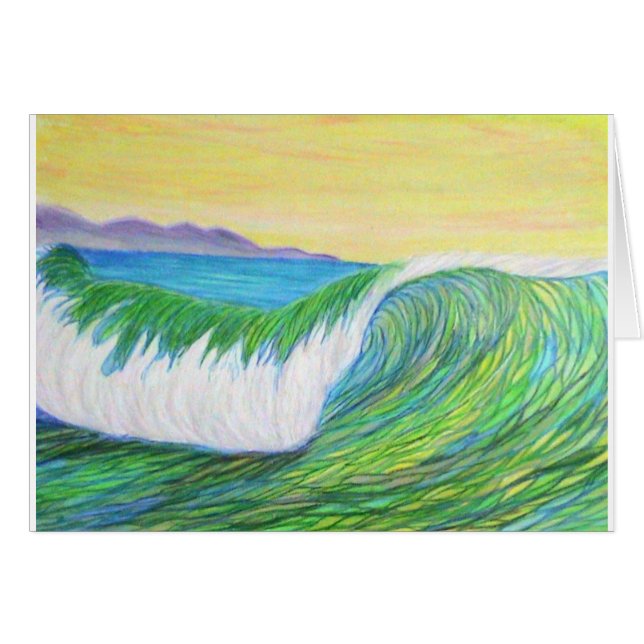 Cartão onda lápis (Frente Horizontal)