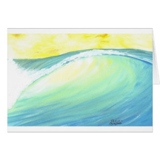 Cartão onda retroiluminada