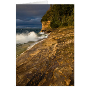 Cartão Ondas deixando de funcionar do clima de tempestade