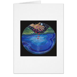 Cartão ondas do amor