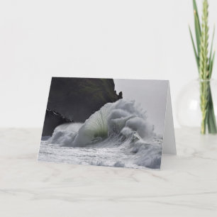 Cartão Ondas Epic em Cabo Desapontado, WA