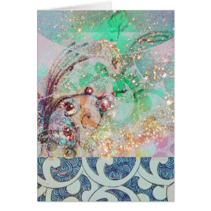 CARTÃO ONDAS/MAGIA DE BORBOLHA