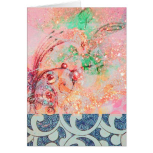 CARTÃO ONDAS/MAGIA DE BORBOLHA