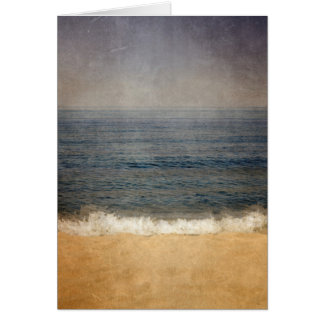 Cartão Ondas mergulhadas