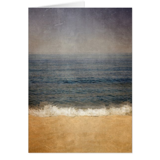 Cartão Ondas mergulhadas (Frente)