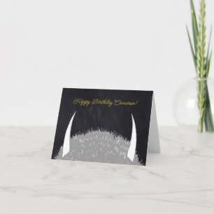 Cartão Onde estão as coisas selvagens Feliz Aniversário