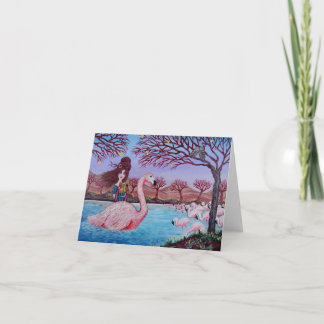 Cartão Onde para mil da arte? notecard