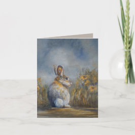 Cartão Onde Vai o Sr. Lebre 4 x 5.6"