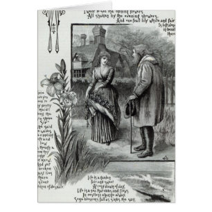 Cartão Onde você estêve a minha empregada doméstica