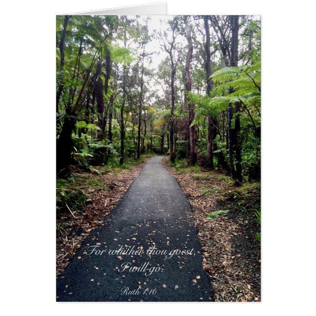 Cartão Onde você vai (Frente)