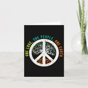 Cartão One Love One Pessoas One Earth International Day O