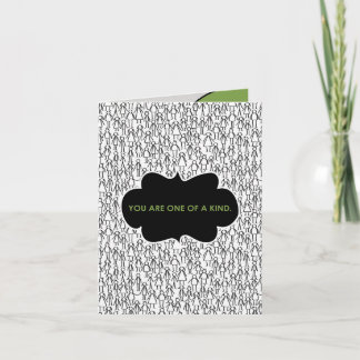 Cartão One of A Kind