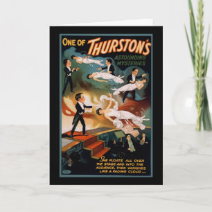 Cartão One of Thurston's astounding mysteries