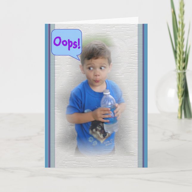 Cartão Oooops! (Frente)