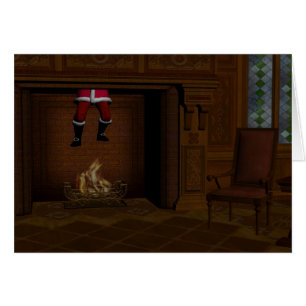 Cartão Oops - Surpresa Quente Para Papai Noel