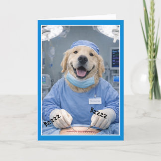 Cartão Operation Bzzzz Get Well Card SD-1