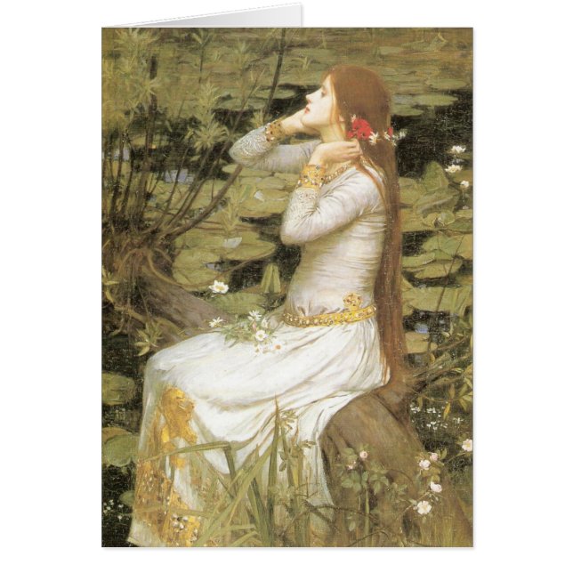 Cartão Ophelia (Frente)