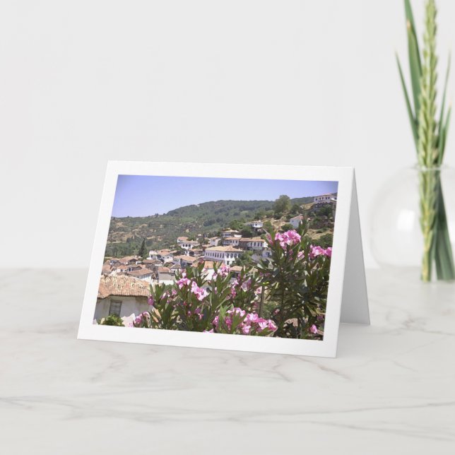 Cartão Opinião da flor (Frente)