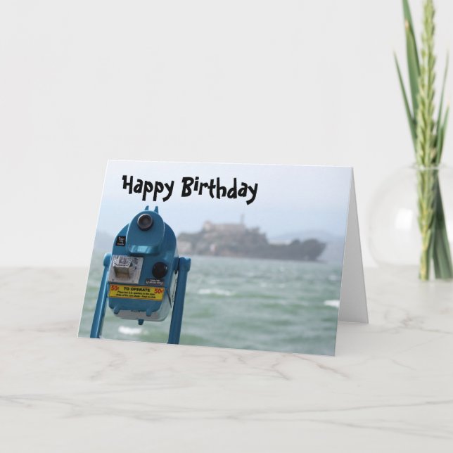 Cartão Opinião de Alcatraz (Frente)