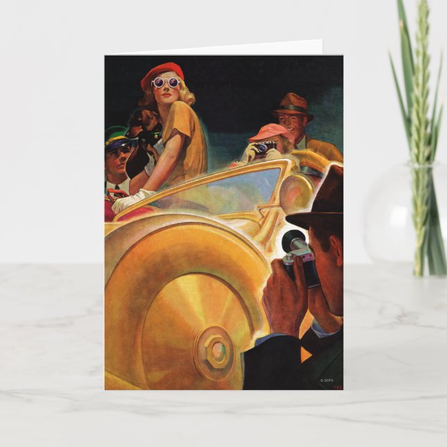 Cartão Oportunidade da foto (Frente)