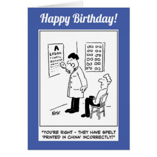 Cartão Óptico fazendo um teste ocular