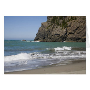 Cartão OR, Costa do Oregon, Praia de Whaleshead, Sul