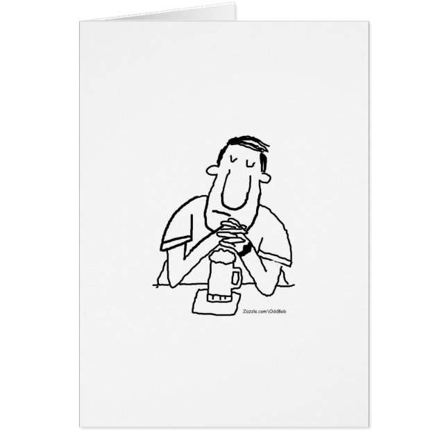 Cartão Oração da cerveja (Frente)