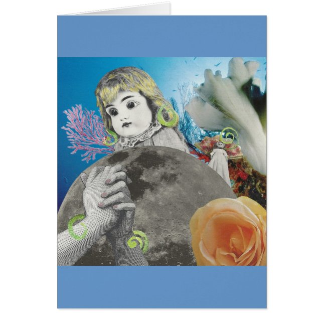 Cartão Oração da lua (Frente)