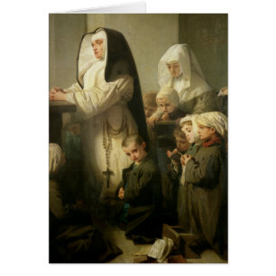 Cartão Oração das crianças que sofrem do Ringworm