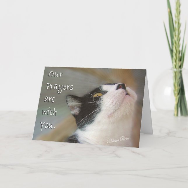 Cartão Orações para você (Frente)